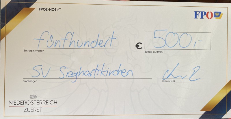 Spendengutschein FPÖ
